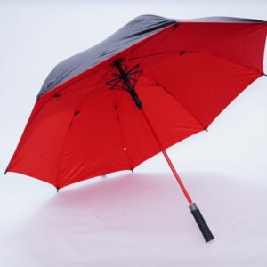 Custom Windproof UV Golf Umbrella | Large 27" Fiberglass Golf Umbrella for Logo Printing